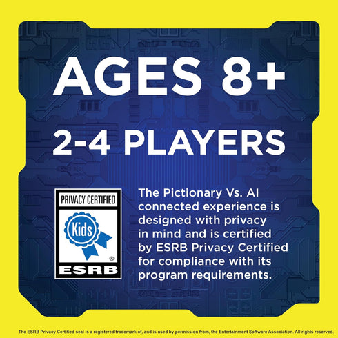 Mattel Games Pictionary Vs. AI - Family Game for Kids & Adults, Game Night for 2-4 Players