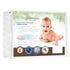 Organic, Waterproof Natural Quilted Fitted Portable/Mini Crib Pad Cover