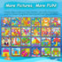 Geekper 96 PCS Button Art Toys for Toddlers, Color Matching Mosaic Pegboard Early Learning Educational Toys for Kids