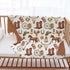 Buerhanerry 30"x40" Western Cowboy Baby Blanket for Boys, Horse Theme Toddler Soft Minky Blanket with Double Layer