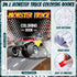 24 Set 24 Funrous Monster Truck Coloring Books Bulk with Stacking Crayons Monster Truck Party Favors Activity Books