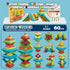 Montessori Toddler Toys for Ages 2-4, 60 PCS Stacking Building Blocks, Kids Sensory Toys for Preschool Learning