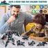 577PCS Set 25-in-1 5 6 7 8 9 10 11 12+ MOONTOY STEM Robot Building Toys Engineering Kit Building Blocks Bricks