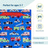 Wildkin Kids Cotton Nap Mat Cover - Soft, Durable with Sewn-in Flap, Fits 1.5" Vinyl Sleep Mats - Heroes