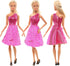 BARWA 10 Sets Doll Clothes, 3 Sequins Dresses, 3 Floral Dresses & 4 Casual Outfits for 11.5 Inch Dolls