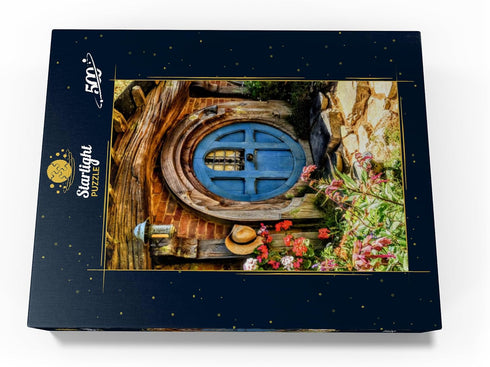 MyPuzzle 500 Piece Jigsaw Puzzle - Hobbit House in Hobbiton, New Zealand