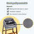 SANQOUYTT Reusable Waterproof High Chair Cover,for Wooden or Restaurant High Chair, Protect Against Messy Meals