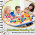 Hanaive 20 Pcs Ten Frame Dice, Large Foam Dice for Classroom Math Manipulatives, Educational Counting Toys