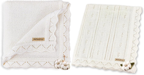 Blanket White+Pointelle White
