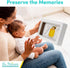 La Premura Baby Keepsake Hand Casting Kit with Shadow Box Frame - Plaster Hand Mold Baby Casting Kit for Infant Hand