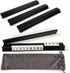 ezylgo Mahjong Racks with Pushers Set of 4, Solid Pine Wood Tile Holders