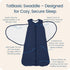 03 1.0 Newborns Swaddle Sleep Sack Months, TOG Baby Blanket for Newborns, Soft Sleeping Bag for Infants