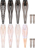 Sotiff 10 Pairs Doll Lace Stockings, Handmade Long Socks for DIY Baby Doll Clothes