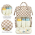 Dezcrab Backpack Baby Diaper Bag for Mom, Large Capacity Travel Nappy Bag for Boys & Girls with Stroller Straps