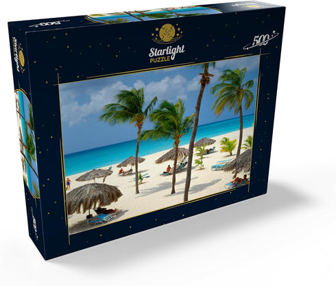 MyPuzzle Eagle Beach, Aruba, Premium 500 Piece Jigsaw Puzzle for Adults