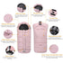 Universal Baby Bunting Bag - Waterproof Stroller Footmuff in Pink