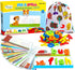 Officygnet See & Spell Educational Toys - 80 Pcs Matching Letter Game for 3-6 Years Old Boys & Girls Learning Gift