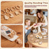 Toywoo Sets Set 3+ Wooden Toy Mixer for Kids Play Kitchen Accessories Wooden Play Food with Whisk,Traditional