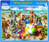 White Mountain Puzzles Beach Buddies, 500 Piece Jigsaw Puzzle