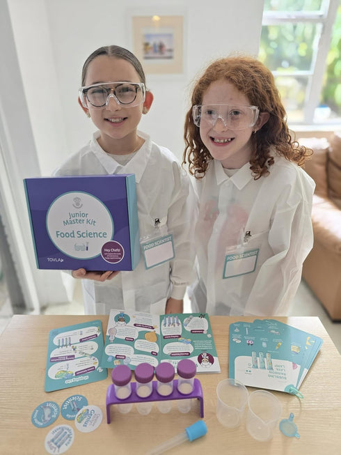 Set 5-8 Tovla Jr. My First Food Science Kit Edible Slime + Fun Experiments STEM Montessori-Inspired Activity for Ages