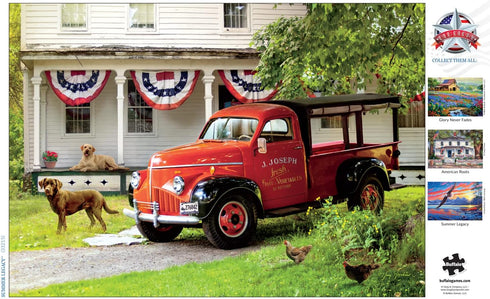 Buffalo Games Greg Giordano Summer Legacy 500 Piece Jigsaw Puzzle for Adults, Perfect for Game Nights