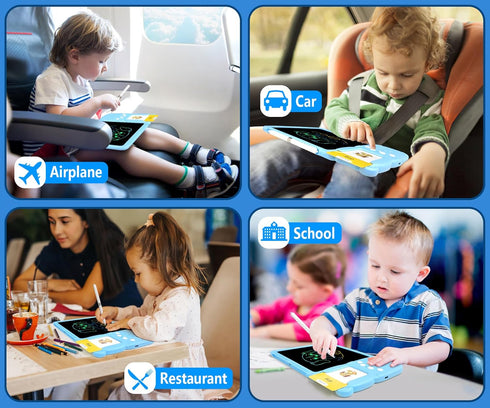 510 2 3 4 5 6, Rylai Toddler Toys Talking Flash Cards, Kindergarten Learning Resources Sight Words with Drawing Tablet