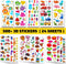 BEESTECH 24 Sheets 500+ Stickers for Kids, Teacher Reward Stickers, Potty Training Bulk with Dinosaur Traffic