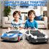 1/24 2.4GHz 4WD RC Drift Car Remote Control Cars, High Speed Drift RC Cars with Cool LED Lights, Extra Drifting Tires