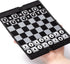 Yellow Mountain Imports Magnetic Travel Foldable Chess Wallet Set (7.9-Inch) - Portable