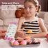 lalalark Set, 17 Sets Cookie Play Food Toddler Pretend Toys, PCS Kitchen Toy Food with Plastic Cookies, Baking Menu