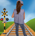 Set 3 Set Tigerdoe Kids Train Engineer Costume - PC -Train Conductor Hat, Vest, Red Bandana and Gloves -Childs