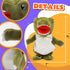 Easfan Talking Dinosaur Toy, Interactive Stuffed Animal that Repeats, Walking Singing Plush Toy (Green, 8’’)
