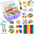 VLUSSO Arts and Crafts Supplies for Kids DIY Craft Kits Art Supplies