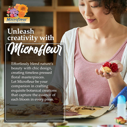 Microfleur Regular Microwave Flower Press Refill Pack, 5" (13 cm), Creative Pressing Accessory