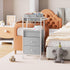 3In1 Modanais Baby Diaper Caddy Organizer Cart with Drawers - Rolling Storage Cart with Wheels, Removable Diaper Caddy