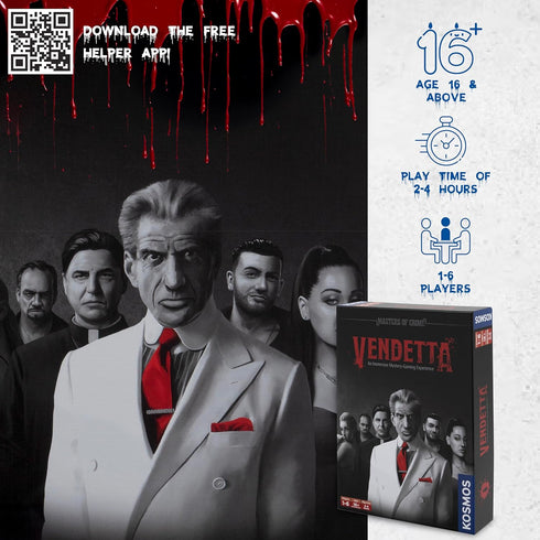 Vendetta: A Modern Murder-Mystery Game for Adults