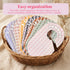 QFGasre Closet Closet 8 24+ 8pcs Baby Dividers Nursery Decor Baby Clothes Organizer Double-Sided Clothes Size Hanger