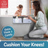 SIMPLY parents. Elbow Set Simply Parents Comfortable Baby Bath Kneeler and Rest Pad - Quick-Dry Non-Slip Bath Kneeling