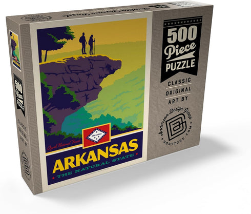 MyPuzzle Arkansas: The Natural State - Premium 500 Piece Jigsaw Puzzle for Adults