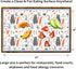 Suessie Disposable Placemats for Baby, Forest Animals (60 Count) by Suessie