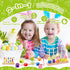 Appoft 2-5 2 3 4 5 2-4 Montessori Wooden Beads Mastery Kit: Fine Motor Skills Builder for Toddlers Stacking Blocks