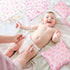 5Pcs R HORSE Waterproof Baby Diaper Bag, Cute Pink Bow Wet Dry Bag with Handle Zipper Toiletry Organizing Pouches