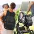 Backpack 2 30-38L) Backpack Qualyphant Diaper Bag - Extra Large Diaper Bag for Kids Twins (Expandable - Travel Baby