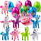 JOYIN 8 Pack Pre Filled 3.5" Easter Egg with Unicorn Deformation Toys,