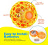 Set 2, ArtCreativity Light-Up Dancing Ball with Sound Effects, of LED Vibrating and Singing Ball for Kids, LED Party