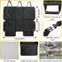 3 4Pockets Car Seat Protector, Under Child Car Seats Cover | Waterproof, Functional Rear Belts, Baby Carseat Cushion