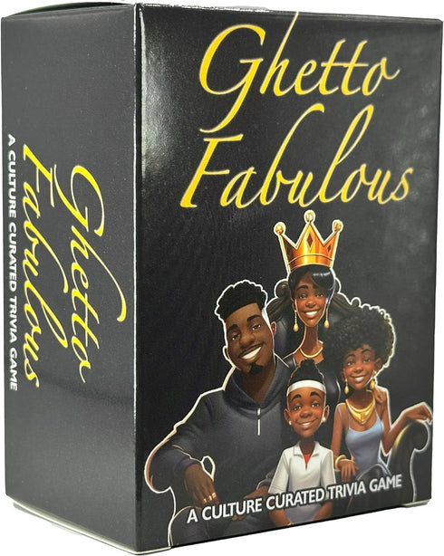 Ghetto Fabulous: A Celebration of African-American Heritage – Fun Black Culture Trivia and Card Game