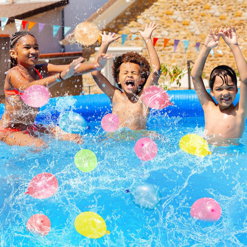 2000 Pack Water Balloons with Refill Kits, Latex Water Bomb Balloons for Summer Fun