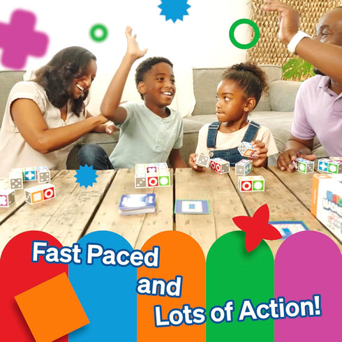 FoxMind Match Madness Board Game - Visual Recognition Matching Game for Family, Develop Kids' Problem Solving Skills