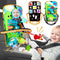 Innofans Baby Car Seat Dinosaurs Toys - Kick and Play Double Sided Infant